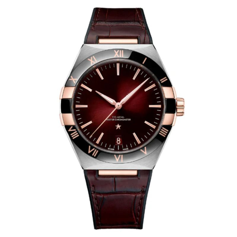 Constellation Co-Axial Master Chronometer 'burgundy'